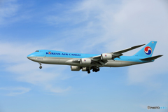 「すかい」 Korean Cargo 747-8F HL7617 Landing
