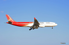 「晴れ」 深圳航空　A330-343  B-302E 到着です