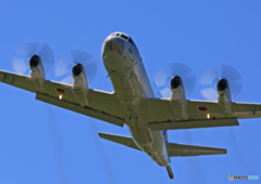 「真青の空」　✈４発機　✈P-3C