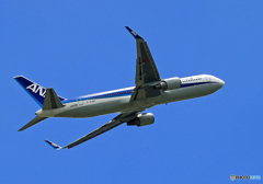 「すかい」ANA 767-381 JA625A  離陸