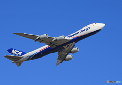 「群青」 NCA  747-8 JA14KZ Takeoff 