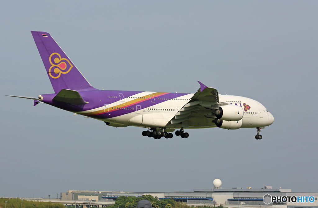 「SKY」 Thai A380-841 HS-TUC 到着しました