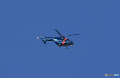 「クール」　県警ヘリ  ヘリコプター