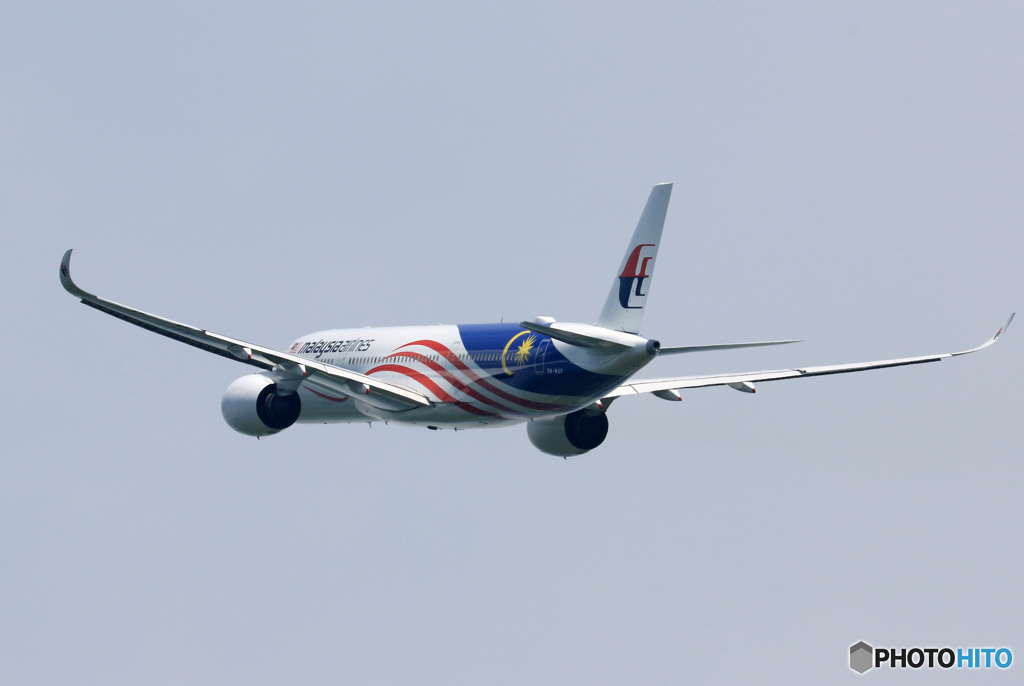 「すかい」 Malaysia A350-941 9M-MAF 離陸です