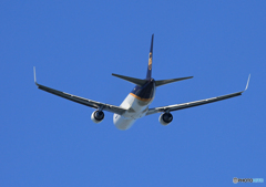「そらー」  UPS 767  離陸します