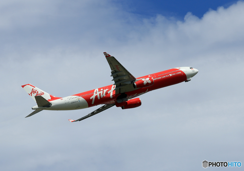 ☀「青い空」が一番AIR ASIA A330 PK-XRC