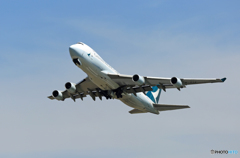 「そらー」 Cathay Cargo 747-400 B-LIA 出発