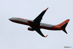 「☁」 JEJU 737 HL8019 出発です