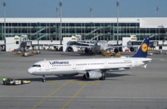 ☮休憩タイム(731)Lufthansa A321&A340 ミュンヘン空港