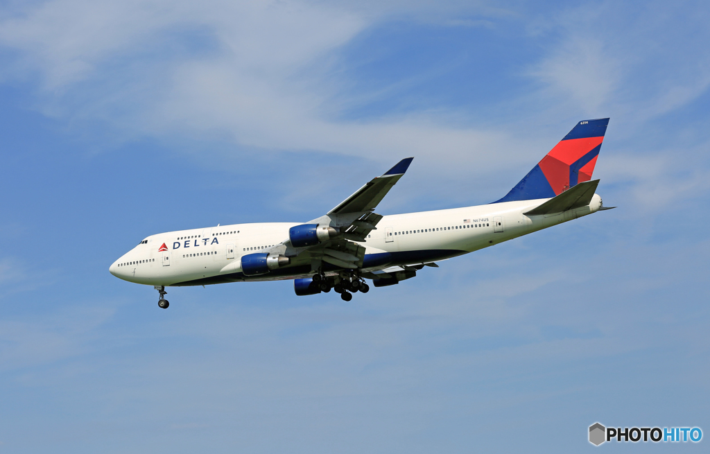 「青」 DELTA航空 ✈半年後・撤退記念・アップ✈