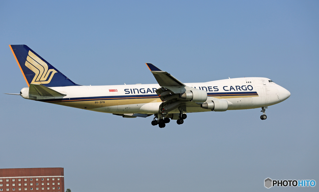 ✈「働く貨物機」シンガポール　ジャンボ/Cargo ☮