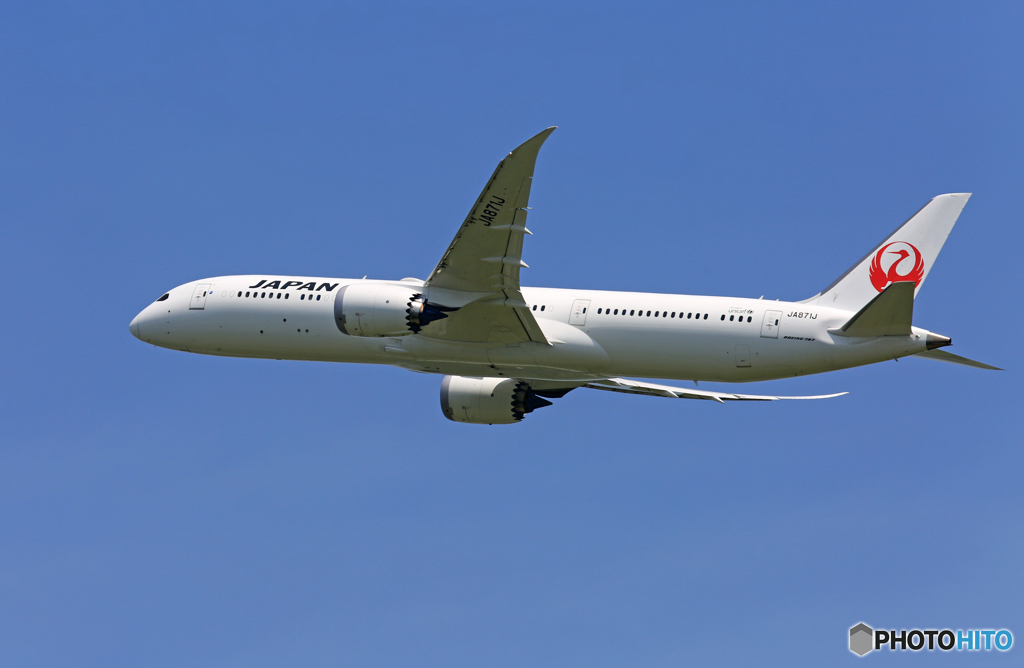 「そらー」 JAL 787-9 JA871J Takeoff 