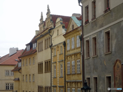 チェコ（１１０）プラハ街並み　