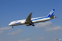 「SKY」 ANA 787-9 JA888A 到着です