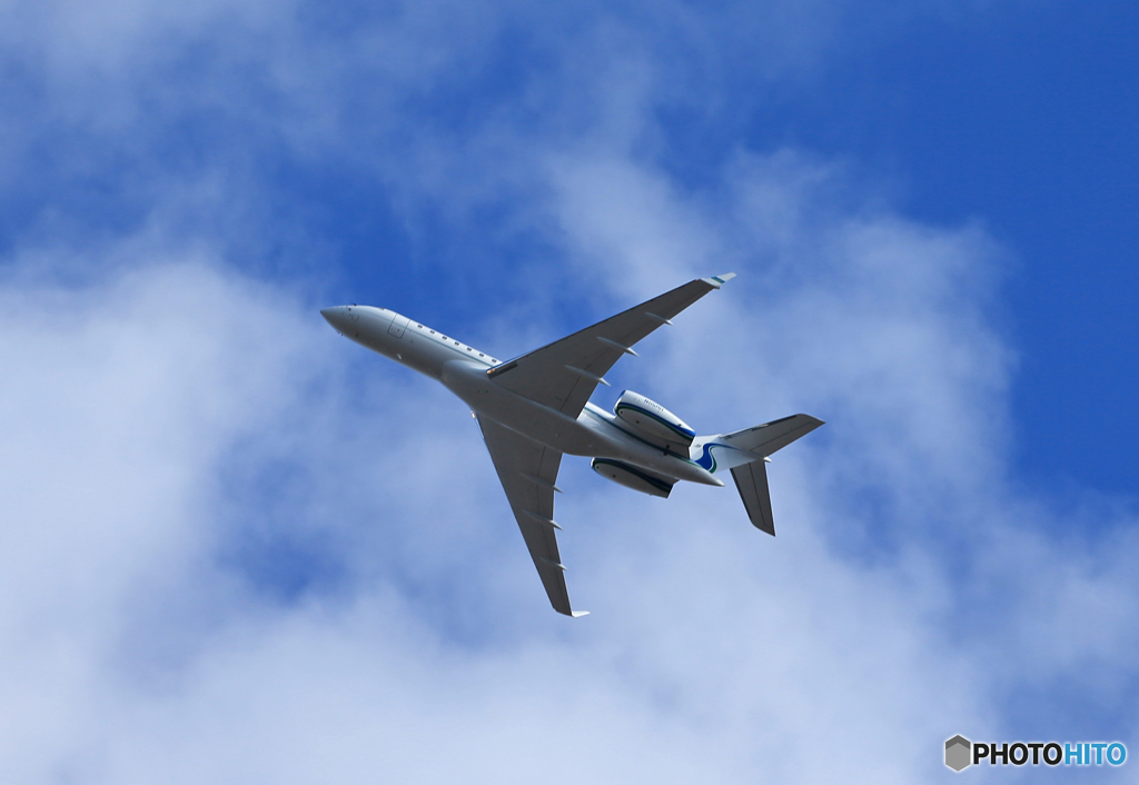 「青い日」プライベートG5000 N115MH  Takeoff