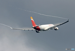 「青色が好き」 IBERIA A330-202 飛ぶ べいぱー