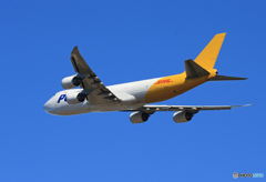 「青が大好き」 POLAR 747-8 N851GT 出発です