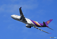 「あおいそら」THAI  A330-343 HS-TED Takeoff
