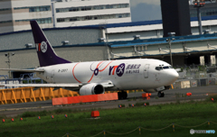 「青い空」が一番 YTO Cargo 737 B-2897 出発