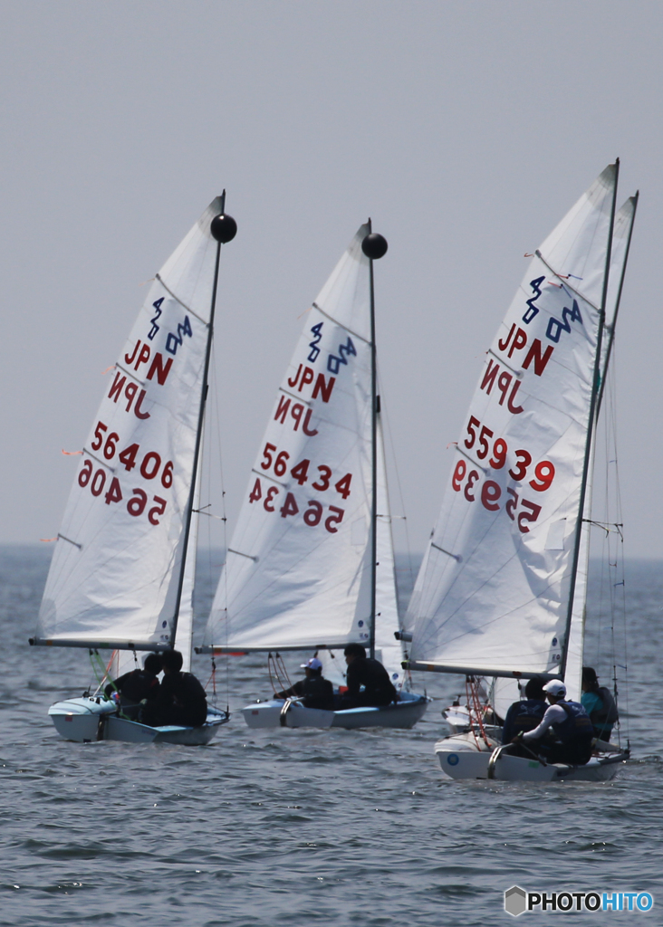 「淡い海」大会・セーリング　(11)　