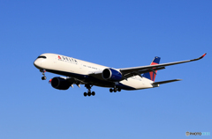 「すかい」DELTA A350-941 N503DN  着陸