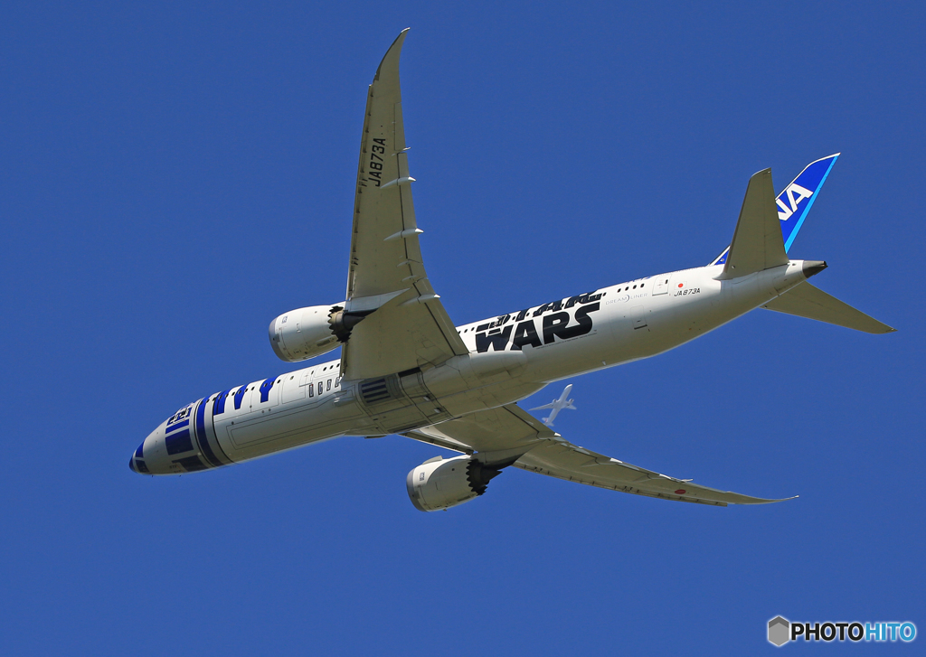 「すかい」 STAR WARS 787-8 JA873A 出発・クロス機‼