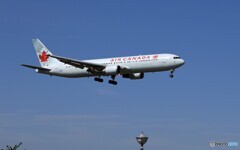 「群青」Air Canada 767-375 C-GLCA Landing 