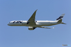 「そらー」 FINNAIR A350-941 OH-LWD Takeoff 