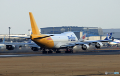 「良い天気」 Polar 747 N457PA 出発