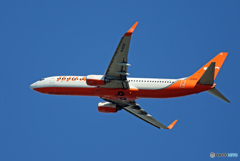 ☀「青い空」が一番JEJU 737-8GJ HL8032Takeoff 