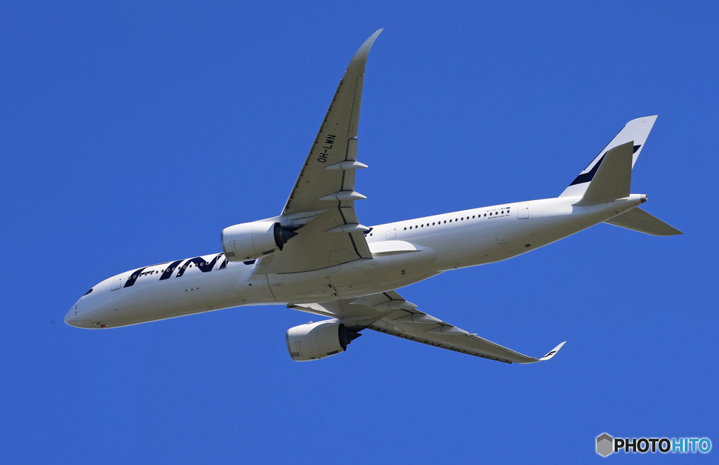 「スカイ」FINNAIR A350-941 OH-LWN  Takeoff 