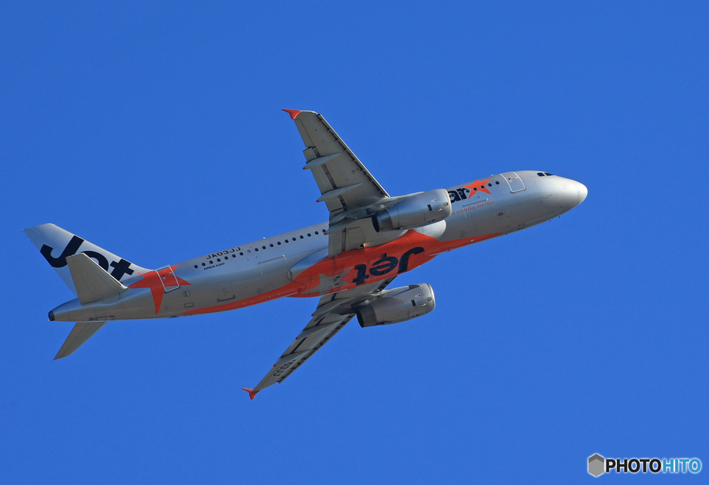 「すかい」 Jetstar A320-232 JA03JJ Takeoff 