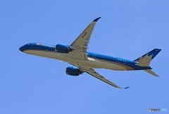 「良い天気」Vietnam A350-941 離陸