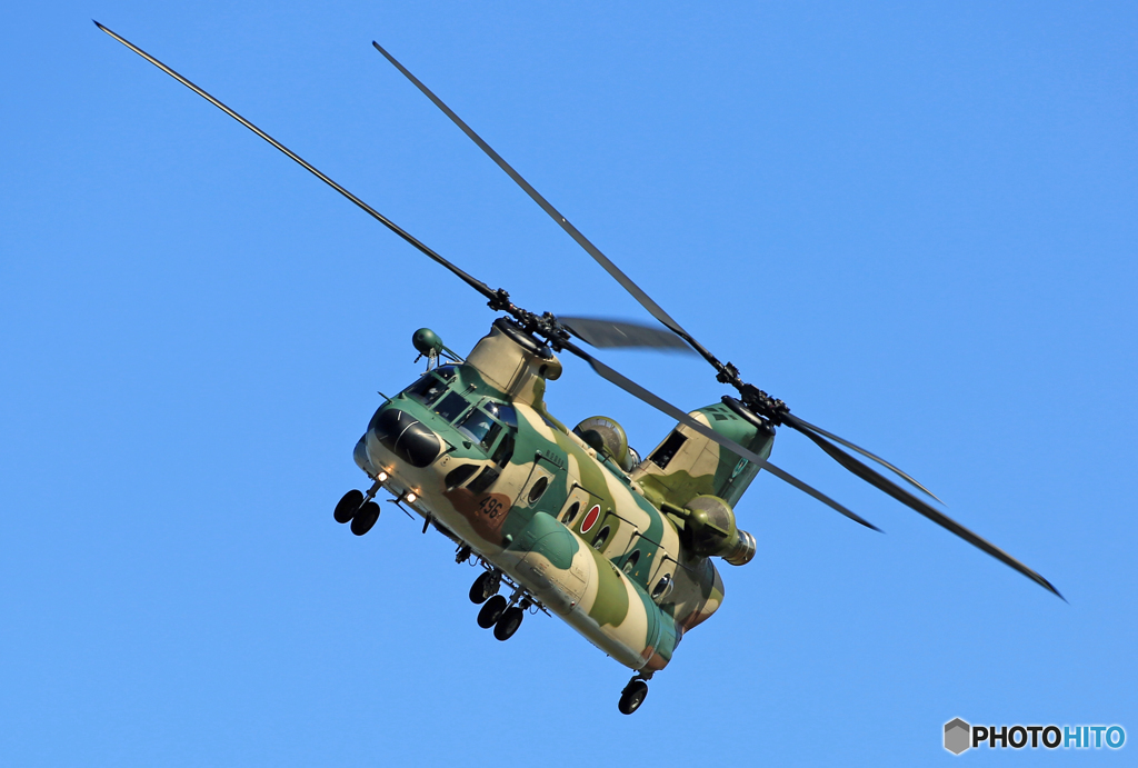 「青色が好き」  CH-47JA へり