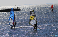 「ぶるー」ウインドサーフィン（５）