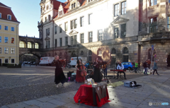 ドレスデン（２１５）路上音楽家