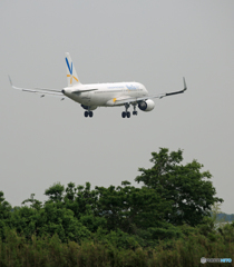 「スカイ」 バニラ A320-214 JA02VA Landing