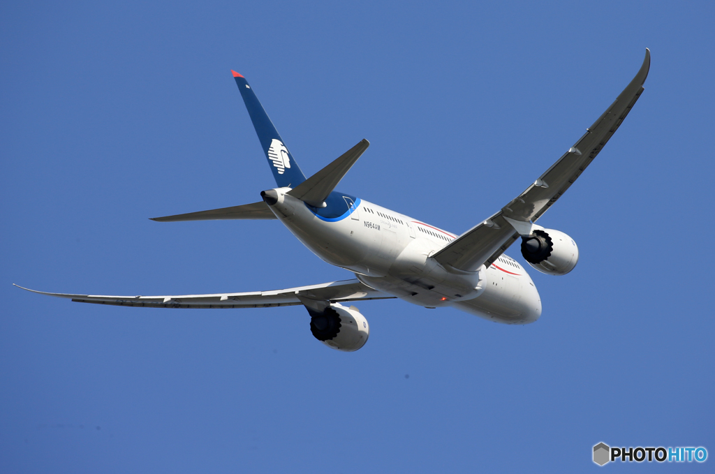「あおぞら」 AEROMEXICO 787-8 Takeoff 