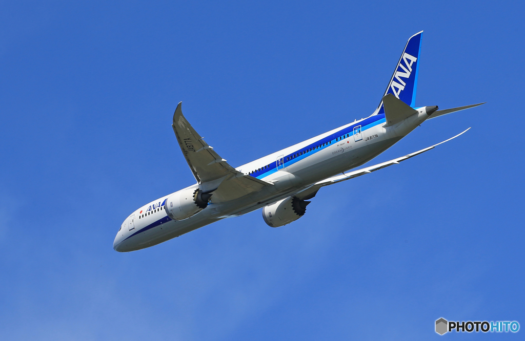 ☀「あおぞら」 ANA 787-9 JA877A Takeoff  