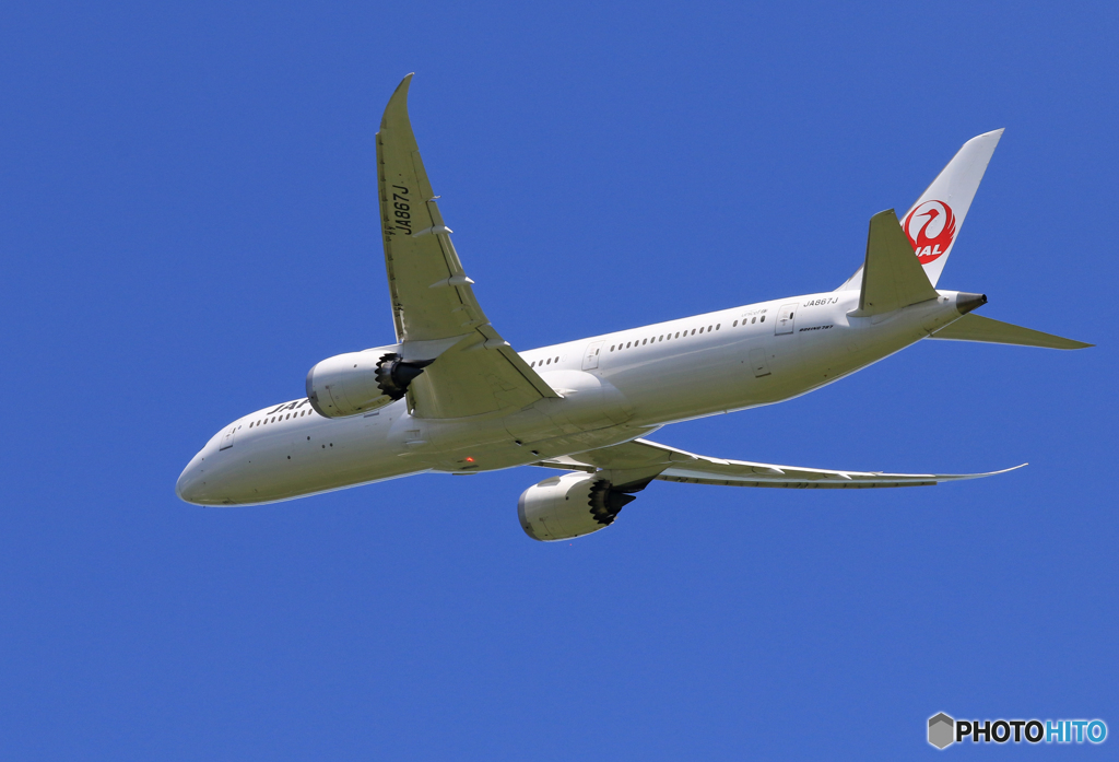 「すかい」  JAL 787-9 JA867J 飛行 