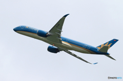 「曇り」Vietnam A350-941 VN-A896 Takeoff  