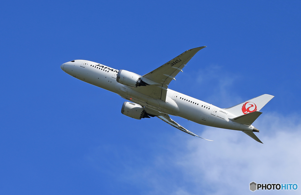 「すかい」 JAL 787-8 JA845J Takeoff 
