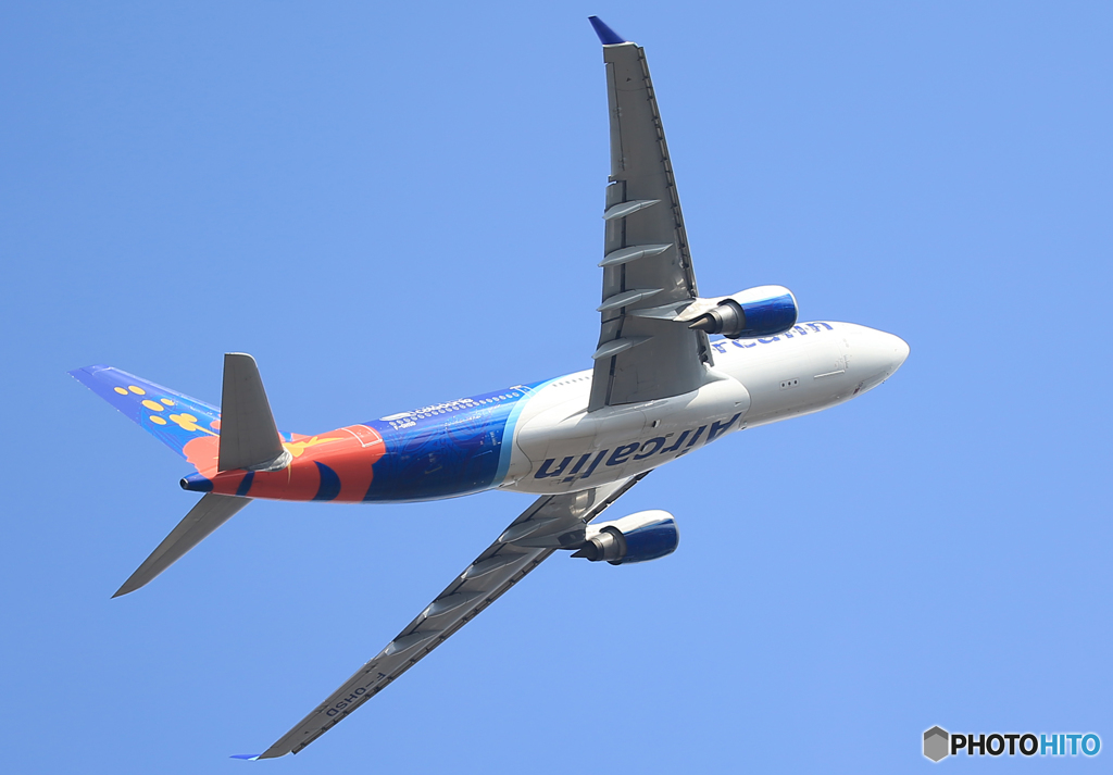 「晴れ」 Air Calin A330-202 F-OHSD 出発