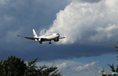 「SKY」JAL 767-346 JA620J  Landing 