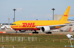 「蒼空」 DHL 777-FBT D-AALM 飛ぶ