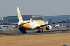 「あおいそら」 nokscoot 777  離陸