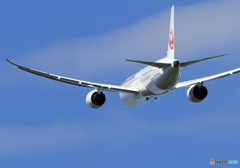 「すかい」 JAL 787-9 JA866J 飛行