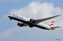 「空色」 BRITISH 787-9 G-ZBKK Takeoff