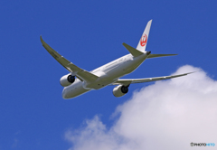 「良い空～」 JAL 787-9 JA872J 離陸