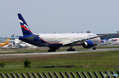 「空色」AEROFLOT A330-343 VQ-BUA出発